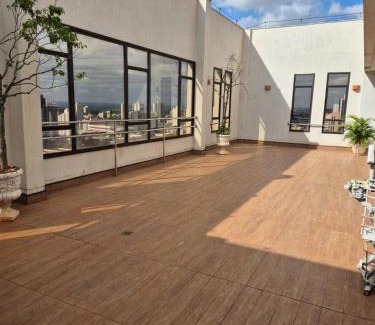 Zona 01 Apartamento | Flat Luxo Golden Ingá - Centro, Ao Lado Shopping