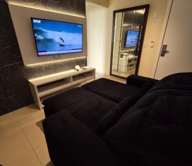 Zona 01 Apartamento | Flat Luxo Golden Ingá - Centro, Ao Lado Shopping