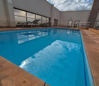 Zona 01 Apartamento | Flat Luxo Golden Ingá - Centro, Ao Lado Shopping