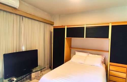 Sao Marcos Apartamento | Flat Madison Plaza Pituba - Frente Mar com Wifi e Ar Condicionado