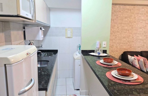 Serrinha Apartamento | Flat Mobiliado Completo setor Bueno