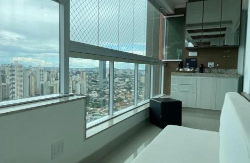 Setor Bueno Apartamento | Flat Moderno com vista para o Pq. Vaca Brava
