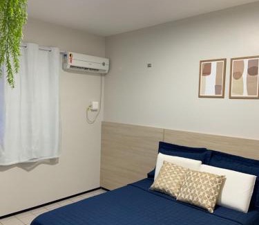 Sao Luis Apartamento | Flat Moderno no Jardim Renascença a 6min da Praia, Shoppings e Centro