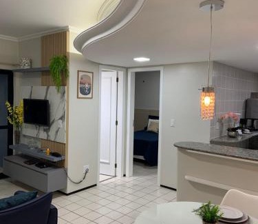 Sao Luis Apartamento | Flat Moderno no Jardim Renascença a 6min da Praia, Shoppings e Centro