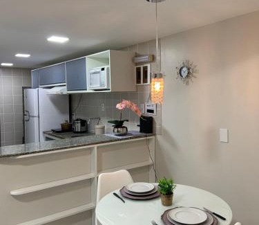 Sao Luis Apartamento | Flat Moderno no Jardim Renascença a 6min da Praia, Shoppings e Centro