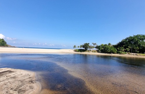 Barra do Una Casa | Flat n4 com Cozinha e Banheiro na Barra do Una em São Sebastião
