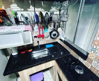 Itapua Apartamento | Flat na Praia de Itapuã no Terreo com AR-Condicionado - SEM TAXAS