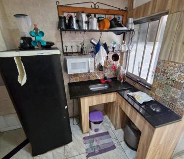 Itapua Apartamento | Flat na Praia de Itapuã no Terreo com AR-Condicionado - SEM TAXAS