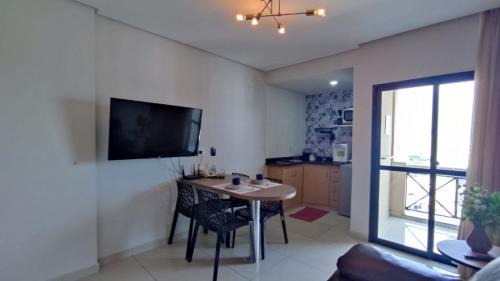 Setor Pedro Ludovico Apartamento | Flat no Crystal Place, a 6 min do Flamboyant