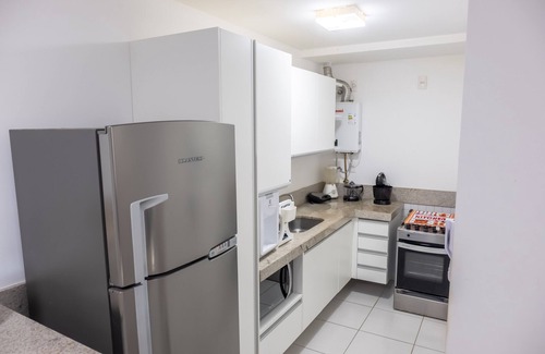 Ipojuca Apartamento | 2/2 Bahn / mejor playa plana Nui Supremo qtos techo Muro Alto / Porto de Galinhas