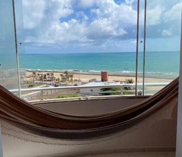 Praia do Meio Apartamento | Flat pé na areia à beira-mar