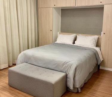 Pinheiros Apartamento | Flat particular incrível dentro do hotel QS Oscar Freire, próximo ao Hospital das Clínicas