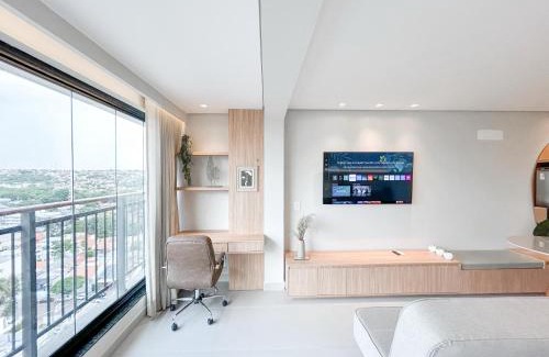 Aclimacao Apartamento | Flat Relicário com Linda Vista da Cidade