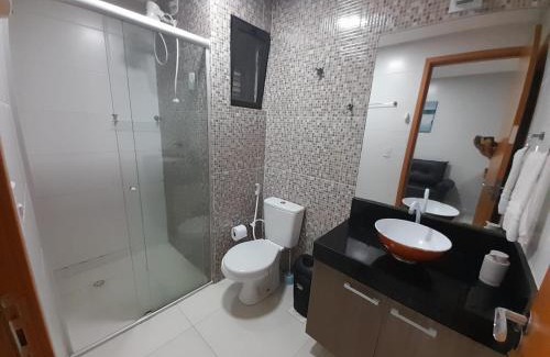 Sandra Cavalcante Apartamento | Flat top 205, 7 min do Parq do Povo, Wi-fi rápido