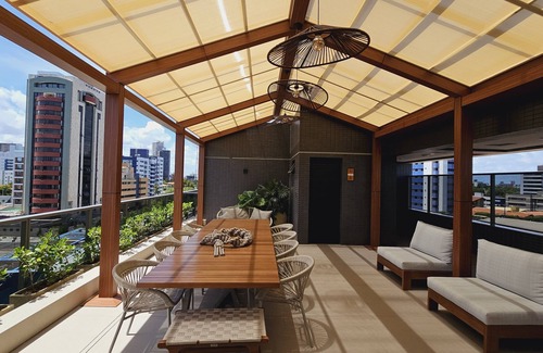 Jardim Oceania Apartamento | Flat Vista mar em João Pessoa