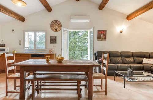 Malaucene Cabaña | Apartamento con piscina privada y terraza en plena naturaleza
