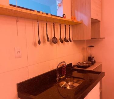 Mangabeira Apartamento | Flat YinYang - Temática Japonesa e Conforto Climatizado