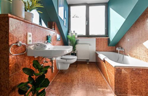 Trudering-Riem Apartamento | Flatista Homes - Penthouse with Rooftop Gym