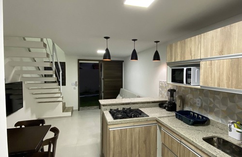 Sao Jose da Coroa Grande Apartamento | Flats Sol e Mar, Vista Mar, com 02 Quartos Suítes, Divisa com Maragogi
