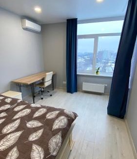Solomjanskyj Apartamento | FlatService Просторі апартаменти в сучасному ЖК Parkland