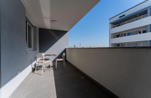 Zagreb Apartamento | Flex SelfCheckIns 136 - Zagreb - Bedroom - Parking - Loggia