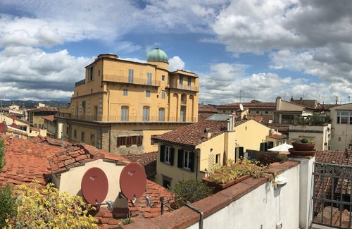 Duomo Apartamento | Florencia Rooftop Terrace Apartment Vista de la catedral Dome