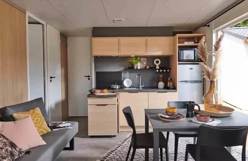 Esparron-de-Verdon Chalet De Esquí | Flower Camping La Beaume **** - Premium chalet 28m2 2 bedrooms / semi-covered terrace / TV / air conditioning 5 people