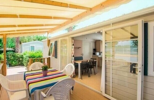 Rieux-de-Pelleport Casa | Flower Les Mijeannes campsite*** - 3-room PRM mobile home for 4 people