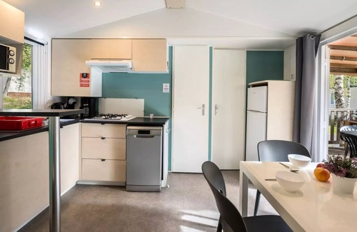 Granges-Aumontzey Casa | Flower Camping LA STENIOLE **** - Mobil-home Premium - 3 bedrooms 6 people