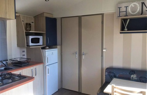 Verruyes Casa | Flower Camping Côté Lac *** - Mobile home 2 bedrooms Relax Comfort 30m2 Covered terrace 10m2 + TV 4 persons