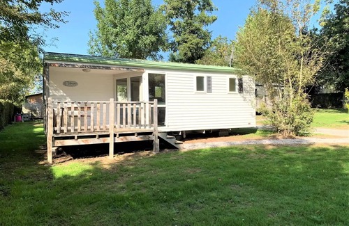 Verruyes Casa | Flower Camping Côté Lac *** - Mobile home 2 bedrooms Relax Comfort 30m2 Covered terrace 10m2 + TV 4 persons