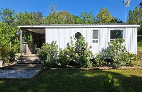 Montgeard Casa | Flower Camping Du Lac De Thésauque *** - Mobile home Comfort 33m2 2 bedrooms + Air conditioning + TV + LV + covered terrace 4 people