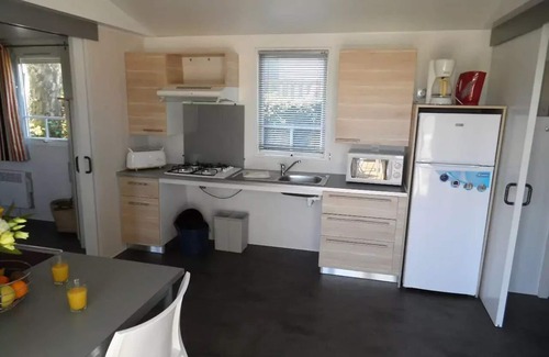 Taden Casa | Flower Camping International de la Hallerais * - Standard mobile home 32m² - 2 bedrooms + uncovered terrace - PMR 4 people