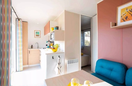 Taden Casa | Flower Camping International de la Hallerais * - Comfort mobile home 17.8m² - 1 bedroom + terrace for 2 people