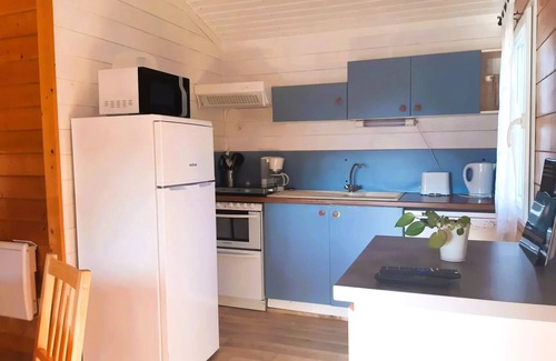 Neuveglise-sur-Truyere Chalet De Esquí | Flower Camping Le Belvédère **** - Chalet Comfort Plus TRUYERE - 2 Bedrooms 5 persons