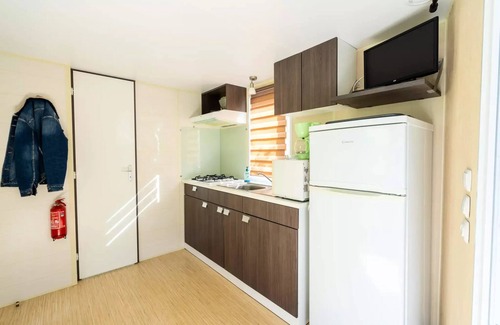 Clamensane Casa | Flower Camping Le Clot du Jay *** - Mobile home Comfort 29m2 2 bedrooms + terrace 4 people