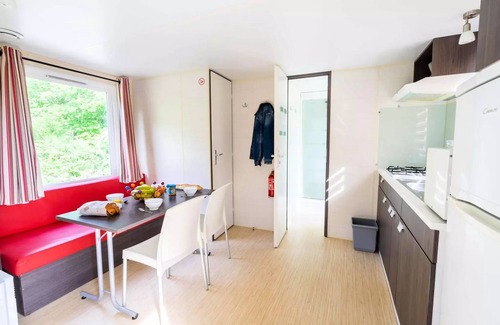 Clamensane Casa | Flower Camping Le Clot du Jay *** - Mobile home Comfort 29m2 2 bedrooms + terrace 4 people