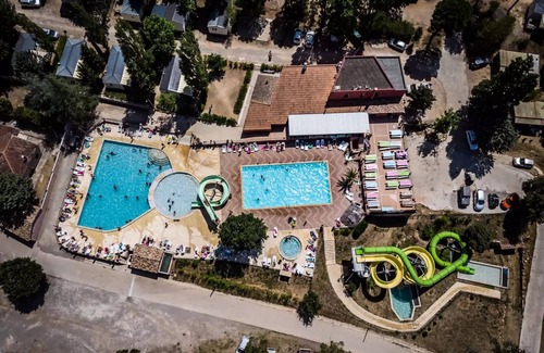 Villecroze Casa | Flower Camping Les Cadenières **** - Mobil home Comfort with air conditioning 23m2 2Ch. 4/5P 5 persons
