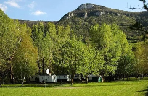 Millau Casa | Flower Camping Saint Lambert *** - NEW / Mobile home Comfort 26m2 2 bedrooms - Semi-covered terrace + TV 4 persons