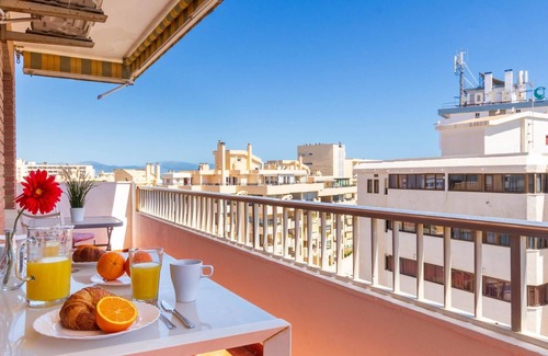 Carihuela Apartamento | Fontana - Terraza, Piscina, Parking, 2ª linea de playa. Vistas al mar