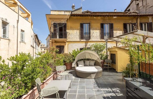 Rione IV Campo Marzio Apartamento | Apartamento Campo Marzio, en el corazón de la ciudad