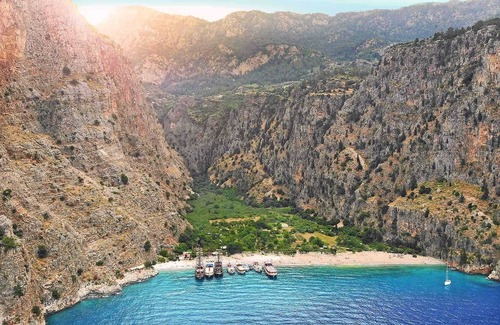 Oludeniz Alquiler De RV | Food Included Glamping Tent at the Beach of Butterfly Valley