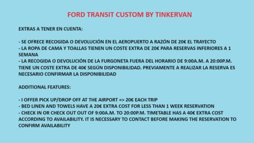 Son Armadams Otro | Ford Transit Custom Camper