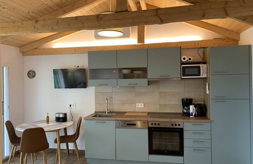 Vrachos Casa | Former studio with a gigantic view of the sea - almost energy self-sufficient!