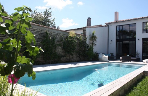 Le Bois-Plage-en-Re Casa | Antiguo arquitecto renovado bodega con piscina climatizada - Etiqueta 5 *