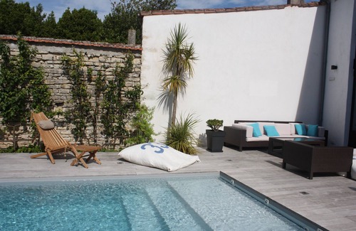 Le Bois-Plage-en-Re Casa | Antiguo arquitecto renovado bodega con piscina climatizada - Etiqueta 5 *