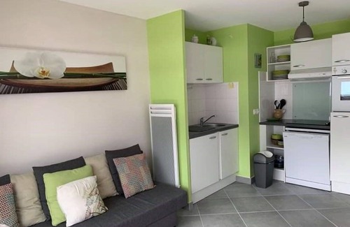 Fort-Mahon-Plage Apartamento | Fort-Mahon: Hermoso T2 a 2 pasos de la playa con parking privado