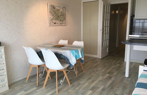 Fort-Mahon-Plage Apartamento | Fort-Mahon-Plage: Estudio con balcón, totalmente equipado, parking privado