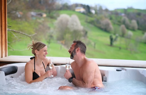 Sankt Margarethen an der Raab Apartamento | "Fortuna" in the wellness oasis on the Trausdorfberg with sauna/whirlpool