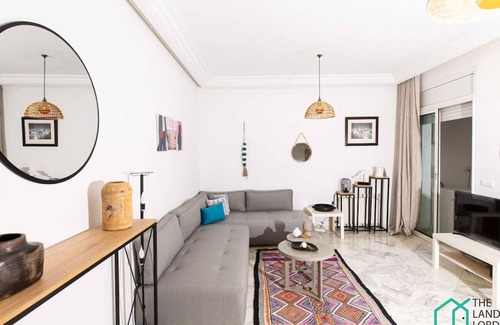 Ain Zaghouan Apartamento | Forum Charming 1bd next to Hypermarket Carrefour